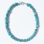 Turquoise and Shells Chip Necklace