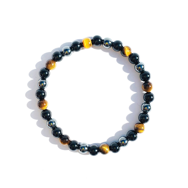 Triple Protection Men Bracelet