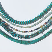 Turquoise Peridot Necklace