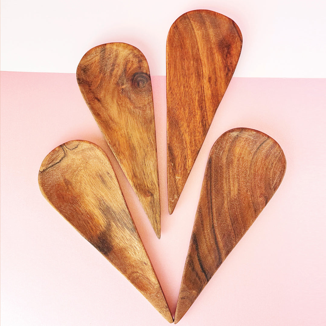 acacia wooden spoons